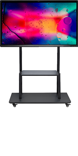 Nipissing-stand Totem Touch Screen da 65" 75" 86" Orizzontale 